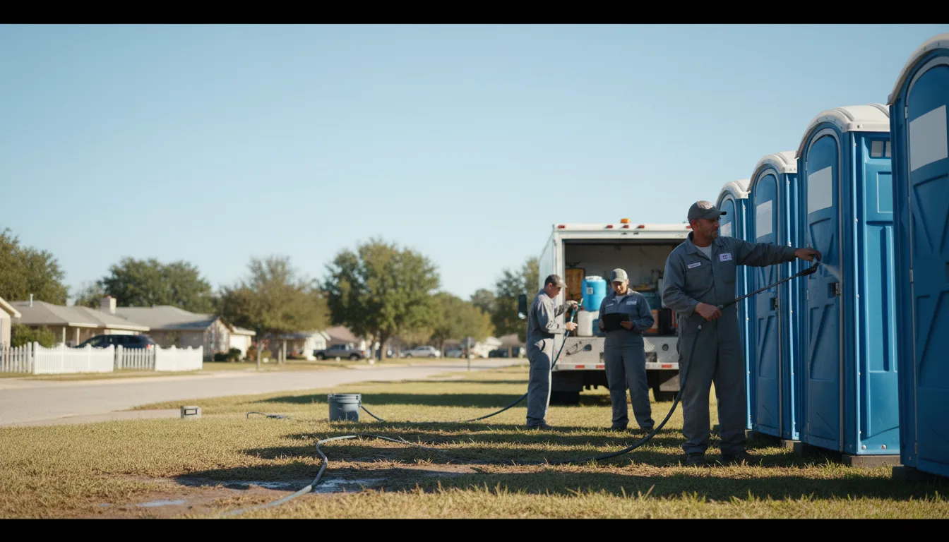 Long-Term Portable Toilet Rental in Aransas Pass, TX near me